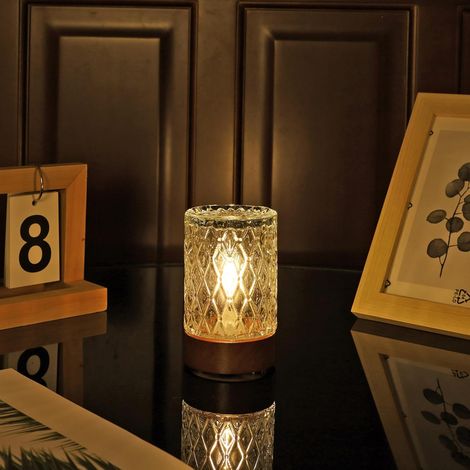 Lampes, pilotis, minutes, voiles, chambres adultes, mini lampes, intérieur dans la salle, couloir, lampes et décors en verre, lumière chaude (lumière chaude) (1/5)