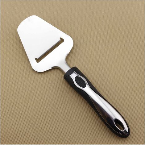 Accessoires de cuisine - Trancheuse à fromage - Ensemble de cuisine - Trancheuse à fromage en acier inoxydable - Outil de cuisson multifonctionnel - Spatule à pizza - Noir (1/5)