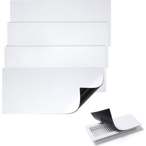 Couvercles de ventilation magnétiques, 4 pièces, plafond puissant et multifonctionnel pour la maison et les magasins (1/5)