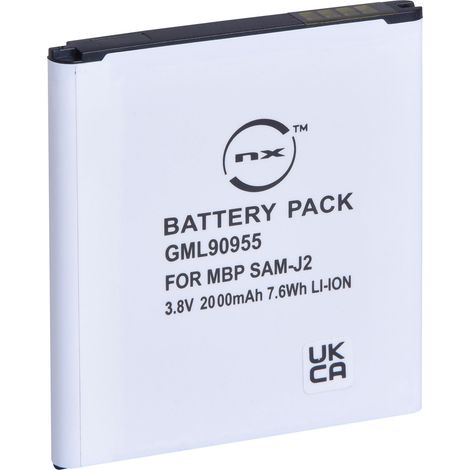 NX - Batterie téléphone, smartphone, GSM pour Samsung 3.8V 1900mAh - EB-BG360BBEEB-BG36