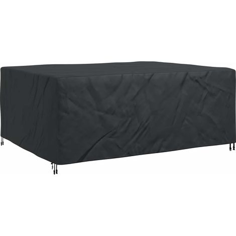 Funda para muebles de exterior Negro 240 x 190 x 90 cm 420D vidaXL