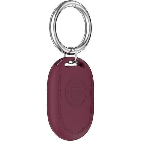 Étui de protection en silicone bordeaux pour traceur anti-perte Xiaomi Tag BLE UWB ( ) (1/5)