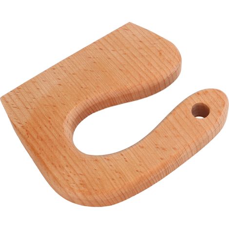Lot rond Coupe-légumes Bois Enfant Couteau Jouet Sûr Fruits Légumes Accessoires Cuisine Montessori (1/5)