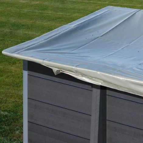 Telo copertura invernale piscina rettangolare 656x376 cm
