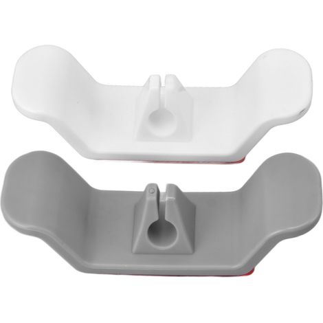 Lot de 2 organiseurs de câbles de cuisine en silicone, gaines économiseuses d'espace pour appareils électroménagers, ajustement universel. (1/5)