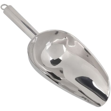 Fafeicy Scoop de Glace de Nourriture, Scoop de Services Publics Multifonctionnels en Acier Inoxydable pour Grains de café à la Pelle de Fruits Séchés pour Le Bar de la Fête de Mariage (12 onces) (1/5)