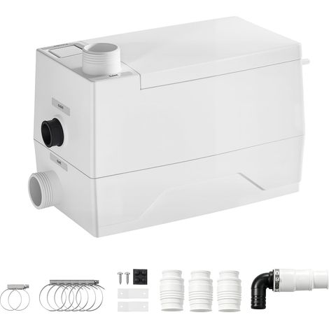 Pompe Relevage Douche 350W 120L/min Levage 8 m Pompe Eaux Grises (1/5)