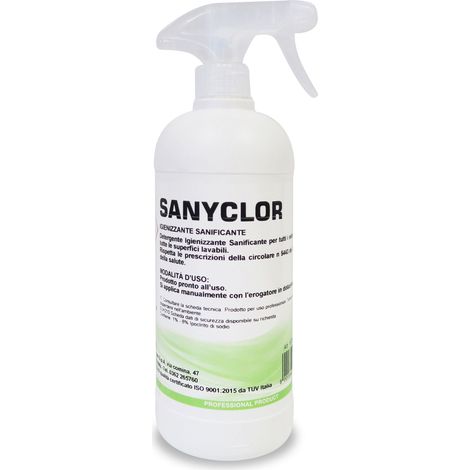 START Detergente Igienizzante Sanificante 750ml a base di cloro Made in Italy