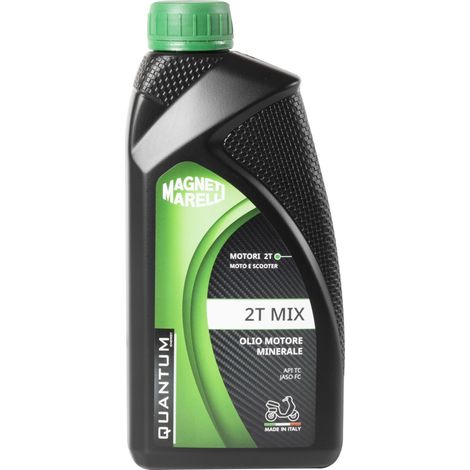 5 pezziolio quantum marelli 2t mix minerale 1lt