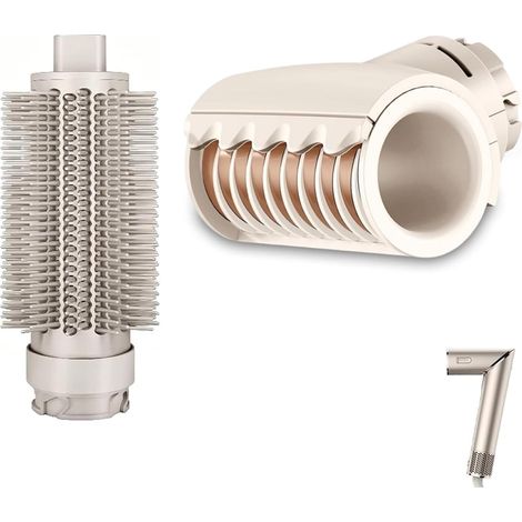 Runde Volumenbürste + Glättungsaufsätze für die Shark FlexStyle HD400 Serie, Styling-Zubehör für glattes, glänzendes Haar und voluminöse Locken (1/5)