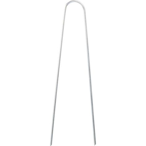Stocker Picchetti di fissaggio acciaio zincato 20 cm 10 pz/conf (1/2)