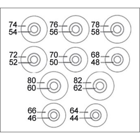 ESPÁRRAGO M18 PARA REF.52494 JBM12930