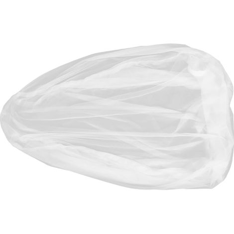 Housse Intérieure de Canapé Paresseux en Tissu Gazeux Blanc, Résistance la Déchirure, Confortable, Remplacement Housse de Doublure du Pouf pour Salon (1/5)