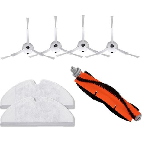 Zubehör für den Saugroboter Xiaomi Mijia Rock (Hauptbürste + 4 Seitenbürsten + 2 Tücher)