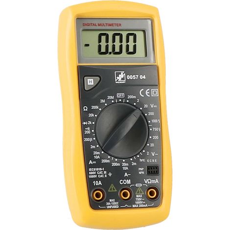 Multimètre Numérique Wilmart – Tension & Courant AC/DC + Ohmmètre