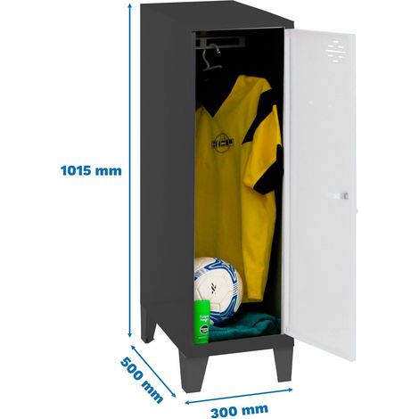 Simonrack Mini Kasten Metall Anthrazit Weiß