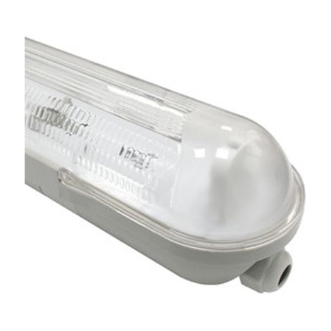 600 mm langer LED-Röhrenschirm, Elektro DH, IP65 wasserdicht, 30% Polycarbonat, 70% ABS, 81.001/1X600