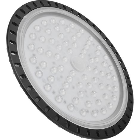 Projecteur LED industriel UFO à économie d'énergie, haute luminosité et excellente dissipation thermique, idéal pour les ateliers. (1/5)