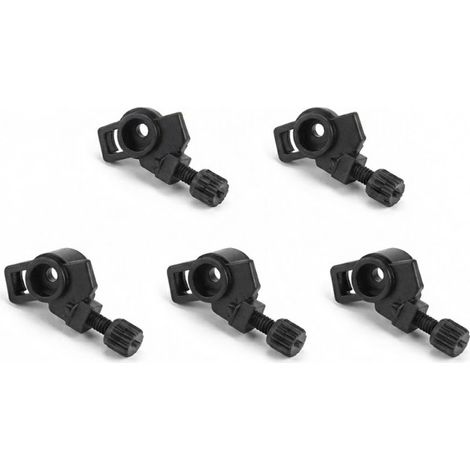 Buse d'arrosage Rain Bird MaxiPaw à angle faible noire Lot de 5 buses Buses d'irrigation Pièces de rechange MaxiPaw (1/5)