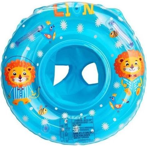 Bouée Bébé Siège De Piscine Anneaux de Natation Bébés 6 - 36 Mois imprimé lion Baignoire jouet plage