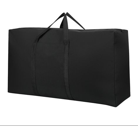 Lot de 2 Sacs de Rangement Pliables en Tissu Oxford Imperméable avec Poignées et Fermeture Éclair – Pour Vêtements, Couettes, Couvertures et Déménagement (1/5)