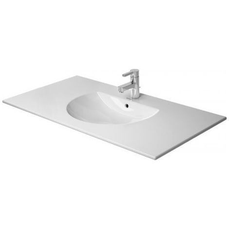 Meuble vasque DU Darling New 1030 mm avec trop-plein, vasque incluse, 1 vasque, blanc (1/5)