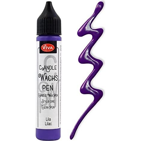 VIVA DECOR 502 STYLO DE CIRE POUR BOUGIE VIOLET 318050201