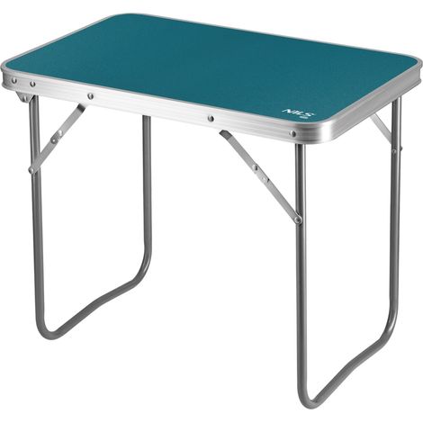 Campingtisch, 60x40x50 cm, Blau, Tragbar