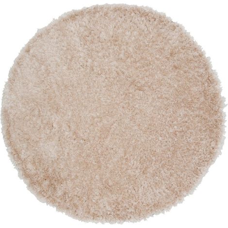 Tapis Rond Design "Natta" 200cm Beige (1/5)