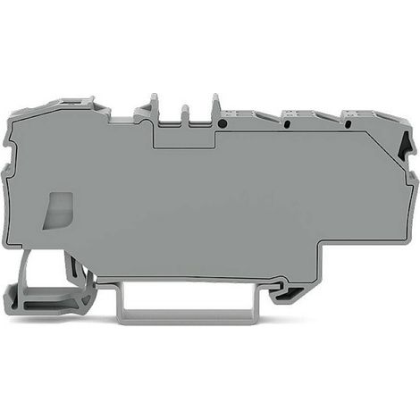 WAGO 2006-8031 Morsettiera di distribuzione Collegamento con molla di trazione a gabbia Grigio 12 pz. (1/2)