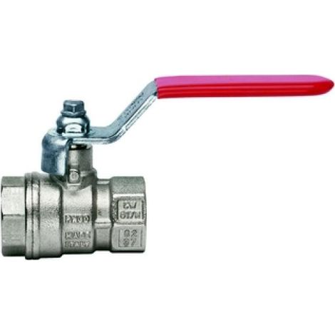 VALVOLA A SFERA FF LEVA PIATTA LUCCHETTABILE 1/2&quot