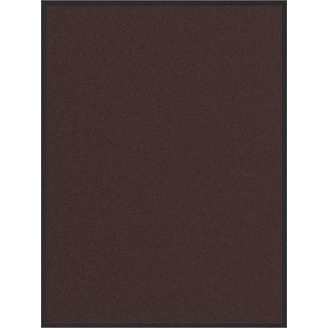 Zerbino marrone morbido e assorbente 90 x 120 cm antiscivolo moderno zerbino d'ingresso in PP marrone 020058174
