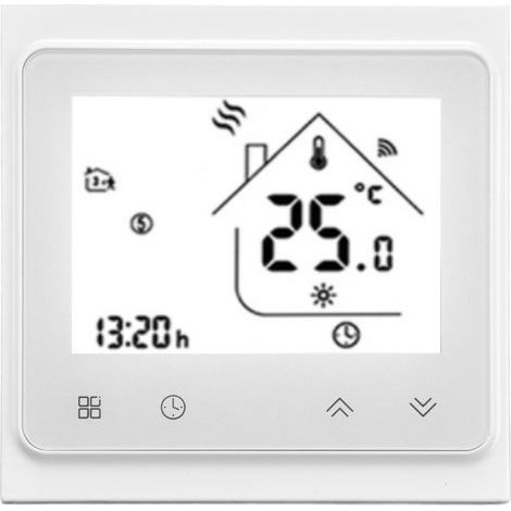 Thermostat intelligent WiFi commande vocale régulateur de température interrupteur maison connectée 95-240 VAC (1/5)