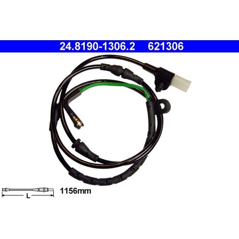 Contact d'avertissement, usure des plaquettes de frein ATE 24.8190-1306.2