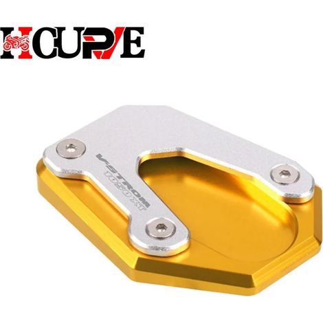 (Or) Extension de béquille latérale pour moto, compatible avec V-Strom 1050, V-Strom 1050XT et 1050 XT Maxpower. (1/4)