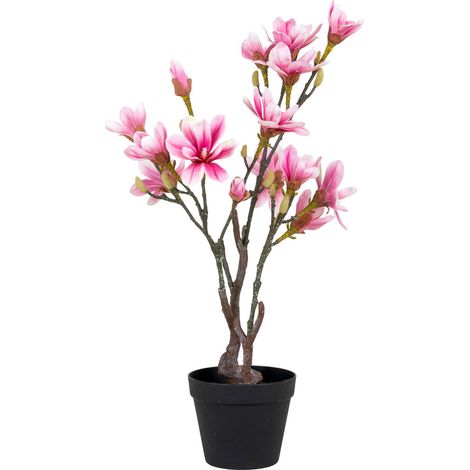 Magnolia artificiale in fiore Vikasa Home — H 75 cm (1/4)