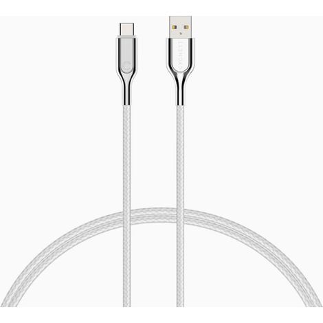 cygnett Armored 3.1 - Cavo da USB-C a USB-A (3 Amp / 60 W, 1 m), Colore White (1/5)