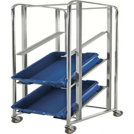 Carrello contenitore ESD per gli EUR pallet, L x P x H (mm) 470 x 858 x 1880