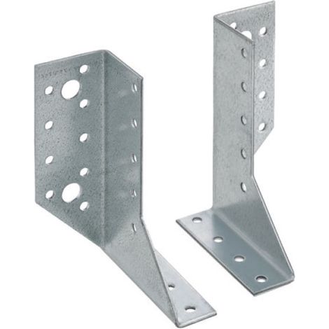 Ensemble de 2 unités de support pour poutres en peigne. SXJHS 25x160x80x2.0 (1/4)