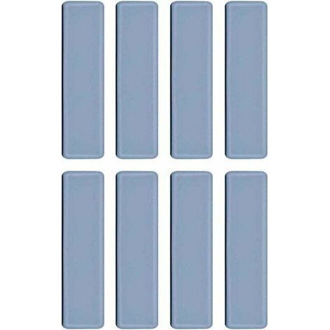 8 pièces Patins en Téflon Adhésifs Patin Glisseur en Teflon Patins en Téflon pour Meubles Patins Autocollants en Téflon Patins de Meubles Ronds pour Chaises et Fauteuils (B)-Fei Yu (1/4)