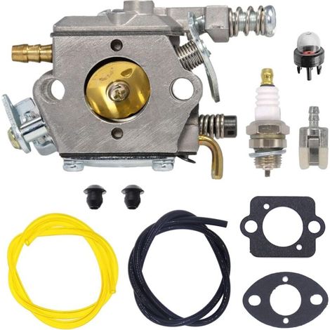 Bardusch - Compatible avec le carburateur A021001700 pour tronçonneuse Echo CS-310 Walbro WT-946 (1/4)