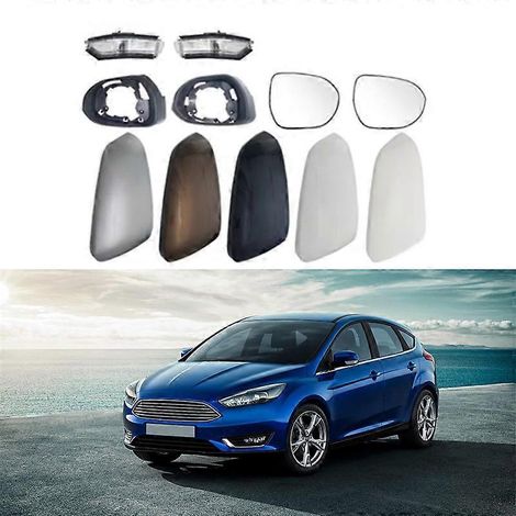 Passend für Ford Reys (Baujahre 2015–2019): Rückspiegelgehäuse, Rückspiegelabdeckung, reflektierende Linse, Blinker rechts (Beifahrerseite), Gehäuseanhänger, Gold (1/5)