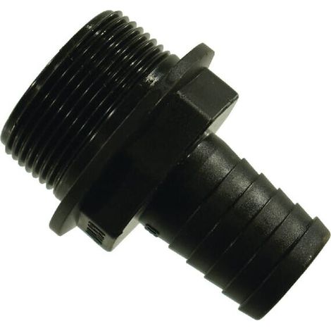 Colleg. tubo fless. diritto 30 mm 1 1/2 filetto esterno ARAG 1032630