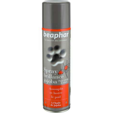 Spray Brillance jojoba Premium Beaphar : 250 ml