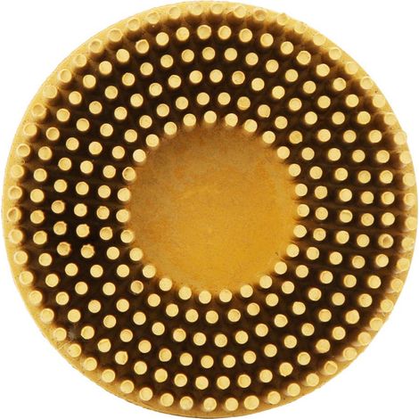 Disque à Poils de 50 Mm de Diamètre Extérieur, Brosse à Disque pour Perceuse électrique, Brosse Abrasive en Caoutchouc émeri pour la Finition Fine du Métal, le Nettoyage (1/5)