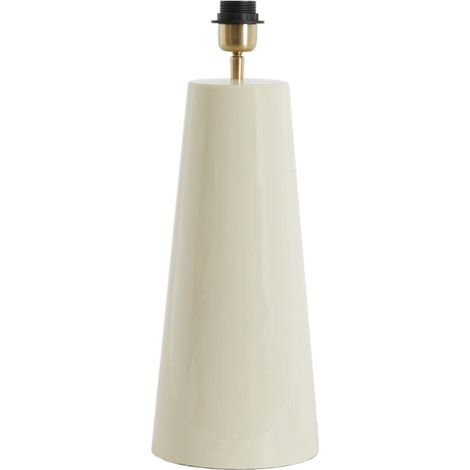 Light & Living - tischlampe - Yelos - beige - metall - einzelne