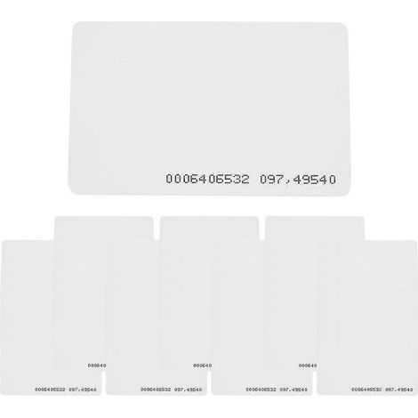 50 cartes de contrôle d'accès, carte de proximité intelligente EM4100 TK4100 125 kHz (1/5)