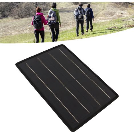 20-Watt-monokristallines Solarpanel mit OBD-Anschluss, inklusive integriertem Gurt und Clip zum Laden von Mobiltelefonen, Tablets und Autobatterien im Freien. (1/5)