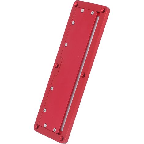 Klappbarer runder Aluminiumschutz für Grundplatte, Zubehör für Oberfräse und Holzsäge, kompatibles Ersatzteil für Kreissägen (1/5)