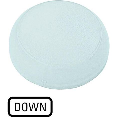 Verrine voyant lumineux blanc plate DOWN EATON M22-XL-W-GB4